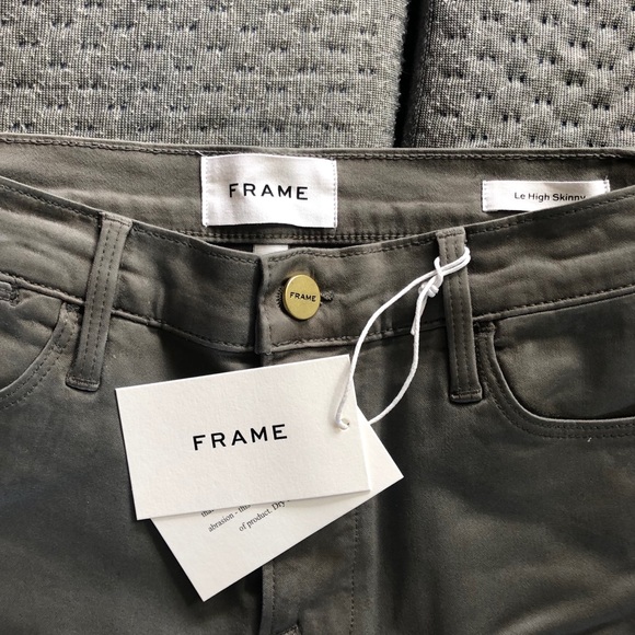 NWT Le High Skinny Coated (in smoke) - Picture 6 of 6